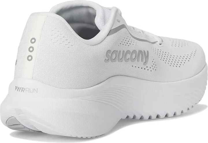 Saucony Kinvara 15 Women's Running Shoes White : 6.5 B - Medium, Rubber - Image 4