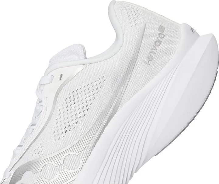 Saucony Kinvara 15 Women's Running Shoes White : 6.5 B - Medium, Rubber - Image 7