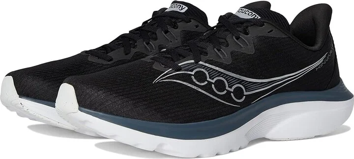 Saucony Kinvara 16 Men's Running Shoes Black/White : 11 D - Medium, Textile
