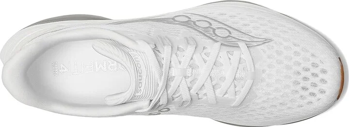 Saucony Kinvara 16 Men's Running Shoes White/Gum : 11.5 D - Medium, Textile - Image 2