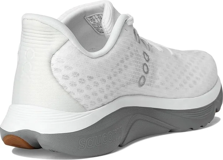 Saucony Kinvara 16 Men's Running Shoes White/Gum : 11.5 D - Medium, Textile - Image 4