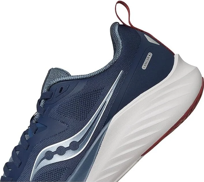 Saucony Lancer 3 Men's Running Shoes Navy/Dusk : 8.5 D - Medium, Synthetic - Image 7