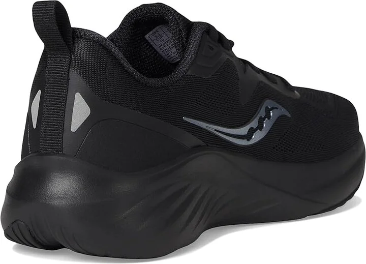Saucony Lancer 3 Women's Running Shoes Triple Black : 5.5 B - Medium - Image 4