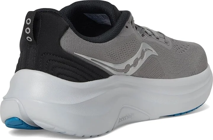 Saucony Lancer Run Men's Running Shoes Cinder/Black : 7 D - Medium, Textile - Image 4