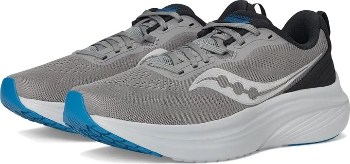 Saucony Lancer Run Men's Running Shoes Cinder/Black : 7 D - Medium, Textile