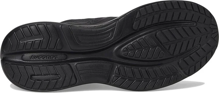 Saucony Lancer Run Men's Running Shoes Triple Black : 9 D - Medium, Textile - Image 3