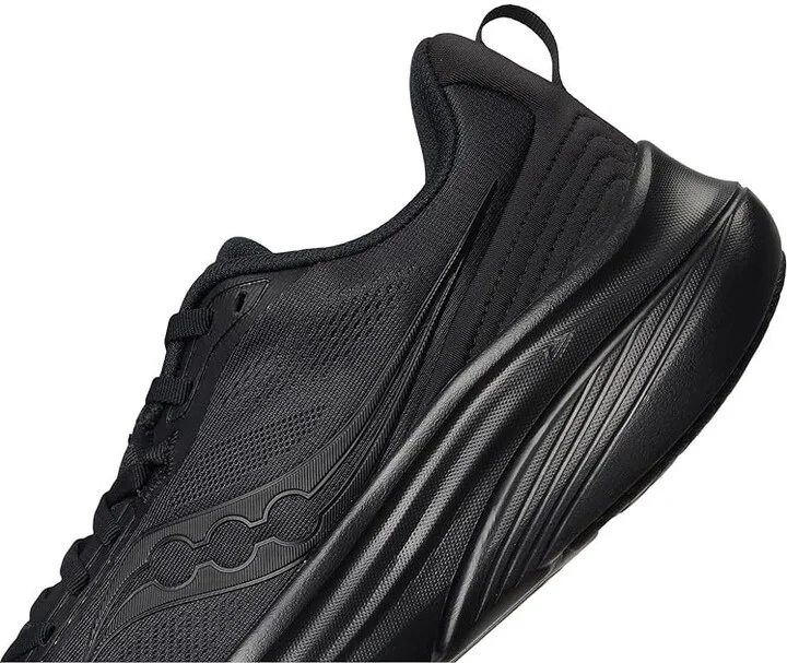 Saucony Lancer Run Men's Running Shoes Triple Black : 9 D - Medium, Textile - Image 7