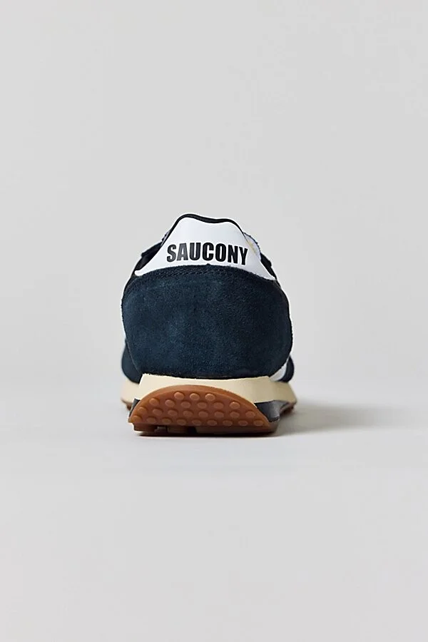 Saucony Men's 80 Running Sneaker in Black/White - Image 4