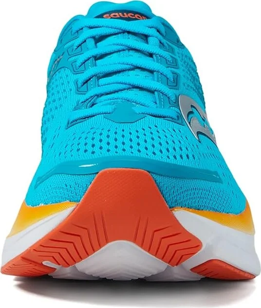 Saucony Men's Guide 17 Men's Shoes Viziblue/Pee : 8.5 D - Medium, Synthetic/Textile - Image 3