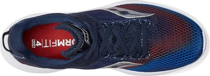 Saucony Men's Kinvara 14 Men's Shoes Navy : 8.5 D - Medium, Synthetic/Textile - Image 2