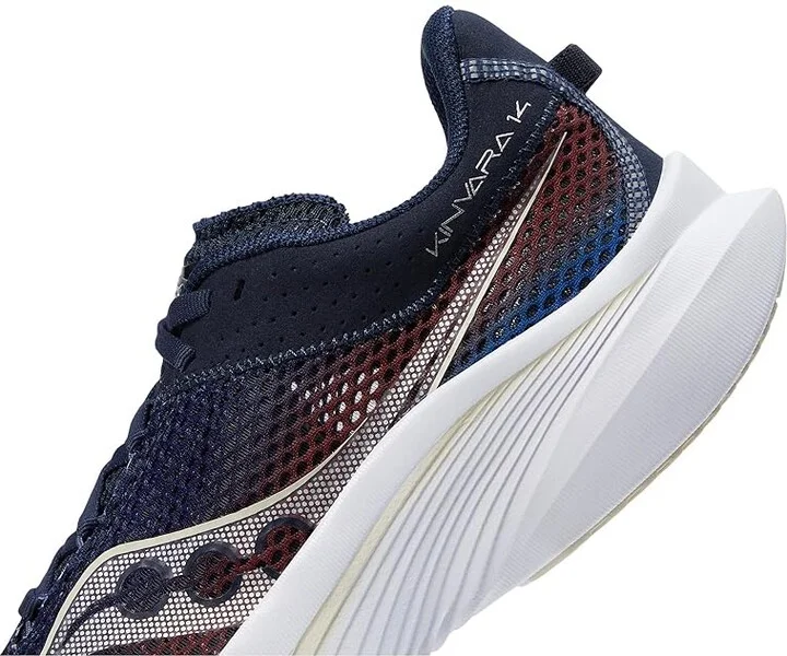 Saucony Men's Kinvara 14 Men's Shoes Navy : 8.5 D - Medium, Synthetic/Textile - Image 4