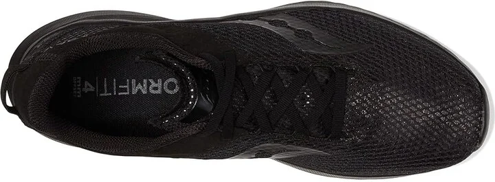 Saucony Men's Kinvara 14 Men's Shoes Triple Black : 10 D - Medium, Synthetic/Textile - Image 2