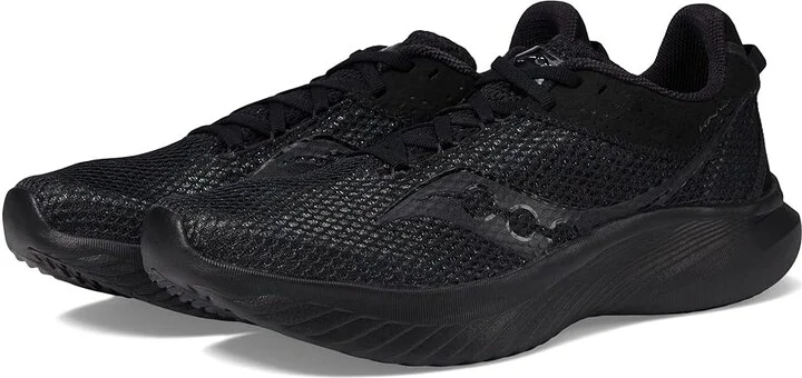Saucony Men's Kinvara 14 Men's Shoes Triple Black : 10 D - Medium, Synthetic/Textile