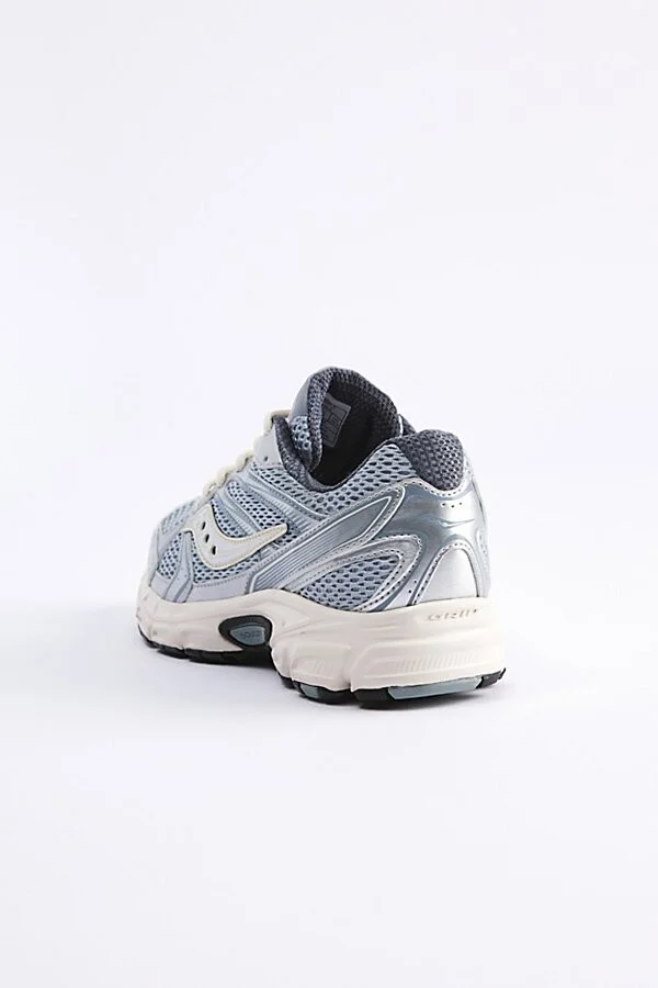 Saucony Men's Ride Millennium Sneaker in Silver/Creme - Image 4
