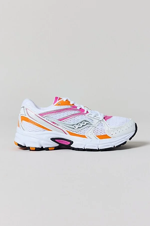 Saucony Men's Ride Millennium Sneaker in Silver/Creme - Image 5