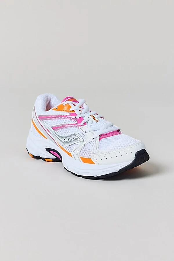 Saucony Men's Ride Millennium Sneaker in Silver/Creme - Image 6
