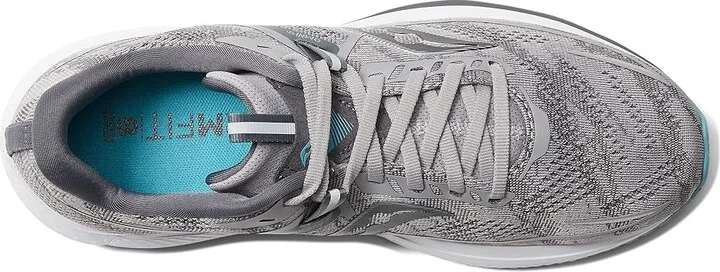 Saucony Omni 21 Women's Shoes Alloy/Rainfall : 5.5 B - Medium, Synthetic/Textile - Image 2