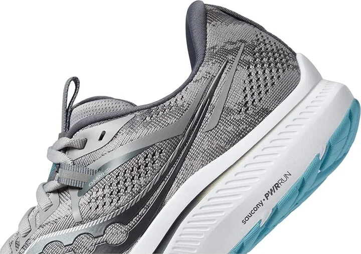 Saucony Omni 21 Women's Shoes Alloy/Rainfall : 5.5 B - Medium, Synthetic/Textile - Image 4