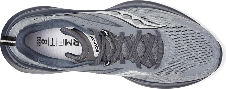 Saucony Omni 22 Men's Shoes Flint/Dusk : 8 D - Medium, Synthetic/Textile - Image 2