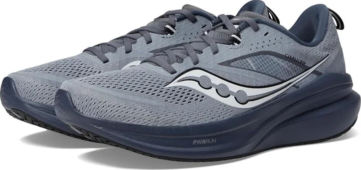 Saucony Omni 22 Men's Shoes Flint/Dusk : 8 D - Medium, Synthetic/Textile