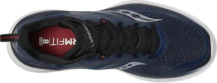 Saucony Omni 22 Men's Shoes Navy/Currant : 10 EE - Wide, Synthetic/Textile - Image 2