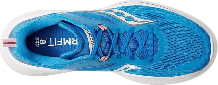 Saucony Omni 22 Women's Shoes Cobalt/Orchid : 5 B - Medium, Synthetic/Textile - Image 2