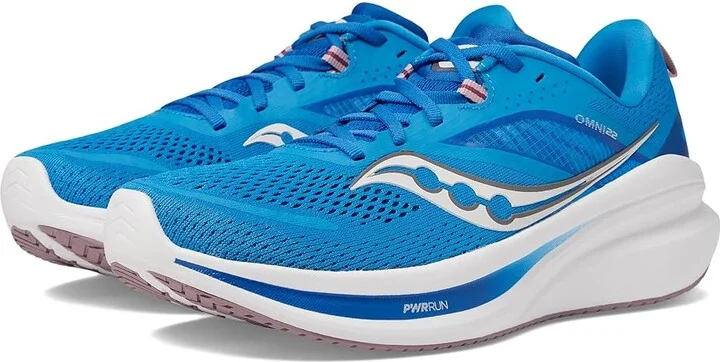 Saucony Omni 22 Women's Shoes Cobalt/Orchid : 5 B - Medium, Synthetic/Textile