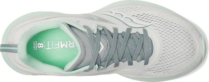 Saucony Omni 22 Women's Shoes Fog/Jade : 7.5 B - Medium, Synthetic/Textile - Image 2