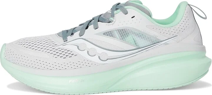 Saucony Omni 22 Women's Shoes Fog/Jade : 7.5 B - Medium, Synthetic/Textile - Image 6