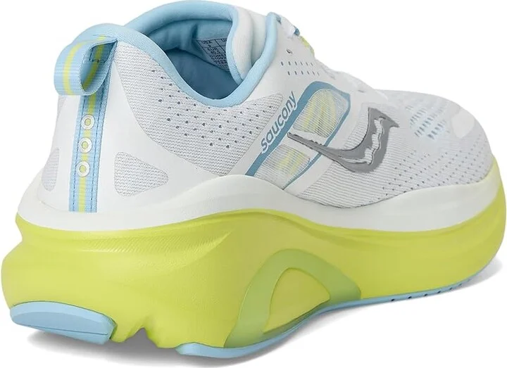 Saucony Omni 22 Women's Shoes White/Sunny : 11.5 B - Medium, Synthetic/Textile - Image 4
