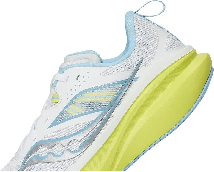 Saucony Omni 22 Women's Shoes White/Sunny : 11.5 B - Medium, Synthetic/Textile - Image 7