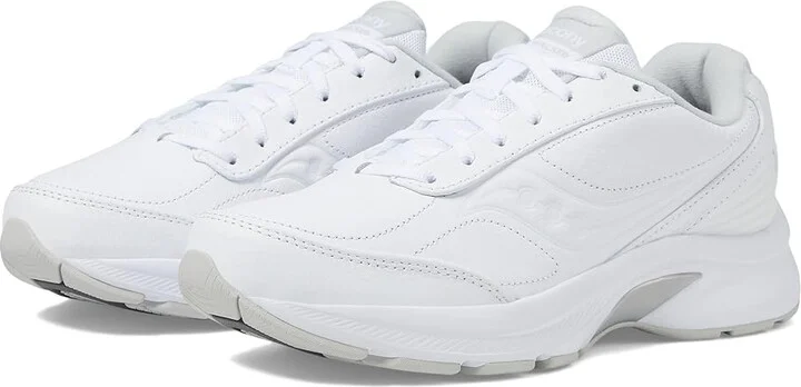 Saucony Omni Walker 3 Women's Shoes White : 9 D - Wide, Synthetic/Leather