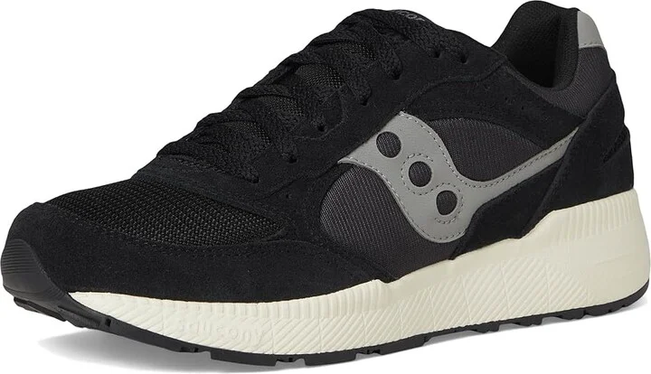 Saucony Originals Eclipse Men's Shoes Black/Grey : 12 D - Medium, Suede - Image 5
