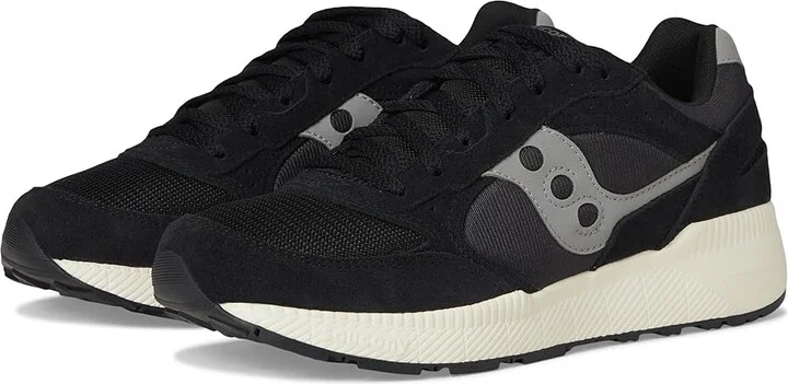Saucony Originals Eclipse Men's Shoes Black/Grey : 12 D - Medium, Suede