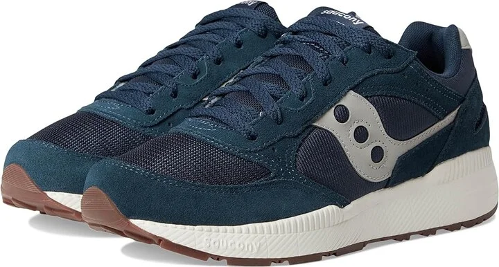Saucony Originals Eclipse Men's Shoes Navy/Silver : 11.5 D - Medium, Suede