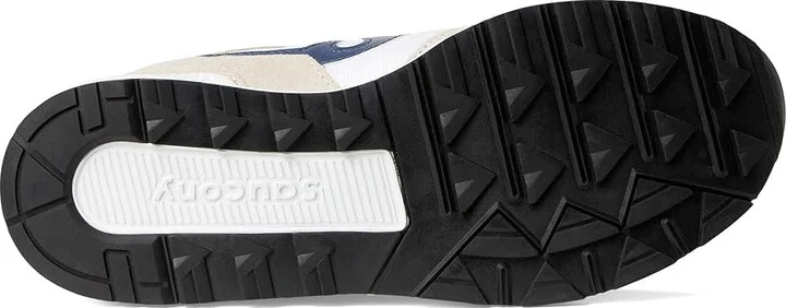 Saucony Originals Eclipse Men's Shoes White/Navy : 9 D - Medium, Suede - Image 3