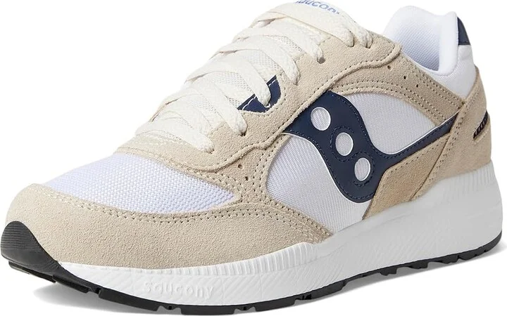 Saucony Originals Eclipse Men's Shoes White/Navy : 9 D - Medium, Suede - Image 5