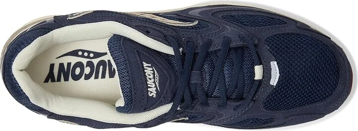 Saucony Originals Grid Jazz 9 Lace-up Boots Navy/Off-White : Men's 8 - Women's 9.5 Medium - Image 2