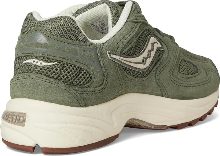 Saucony Originals Grid Jazz 9 Lace-up Boots Olive/Off-White : Men's 8 - Women's 9.5 Medium - Image 4