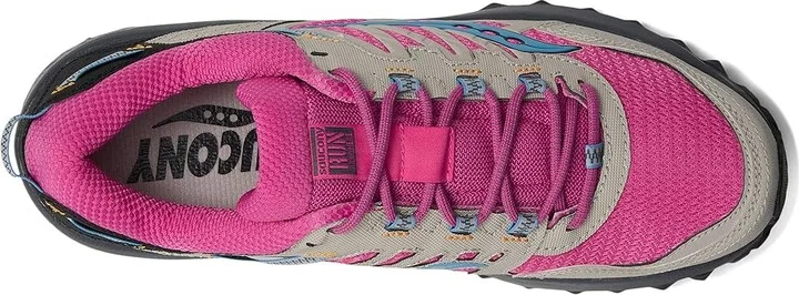 Saucony Originals Grid Peak Shoes Fuchsia/Dove : Men's 8.5 - Women's 10 Medium, Synthetic - Image 2