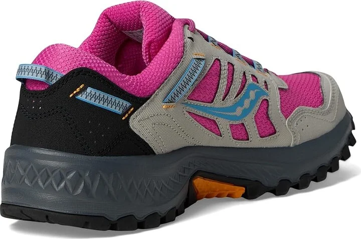 Saucony Originals Grid Peak Shoes Fuchsia/Dove : Men's 8.5 - Women's 10 Medium, Synthetic - Image 4