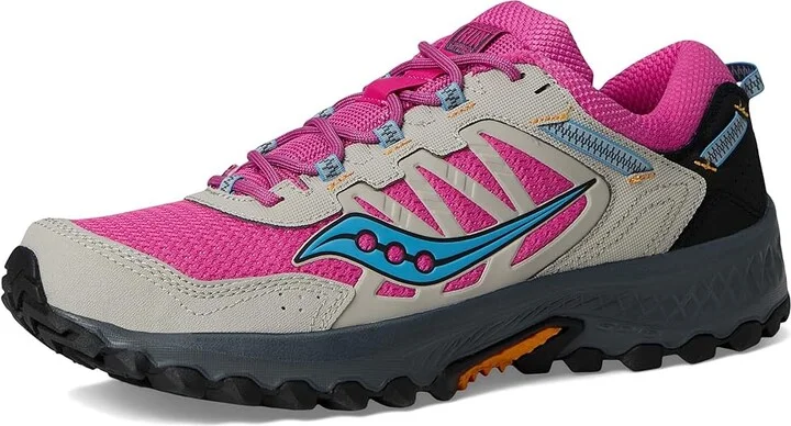 Saucony Originals Grid Peak Shoes Fuchsia/Dove : Men's 8.5 - Women's 10 Medium, Synthetic - Image 5