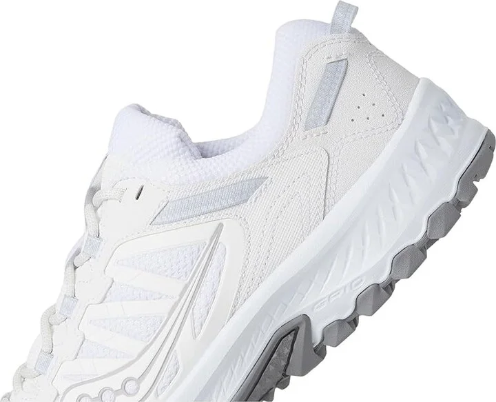 Saucony Originals Grid Peak Shoes White : Men's 7 - Women's 8.5 Medium, Synthetic - Image 7