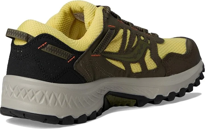 Saucony Originals Grid Peak Shoes Yellow/Walnut : Men's 8.5 - Women's 10 Medium, Synthetic - Image 4