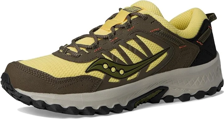 Saucony Originals Grid Peak Shoes Yellow/Walnut : Men's 8.5 - Women's 10 Medium, Synthetic - Image 5