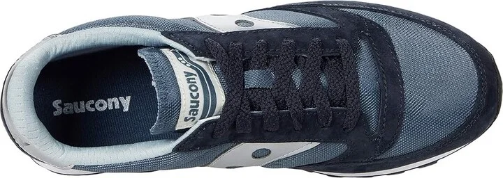 Saucony Originals Jazz 81 Shoes Navy/Silver : Men's 3.5 - Women's 5 Medium, Textile/Leather - Image 2