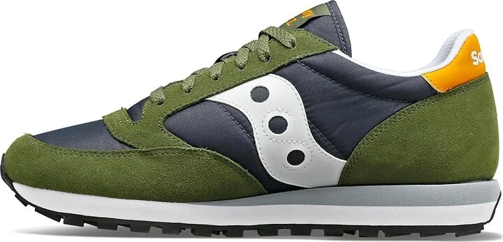 Saucony Originals Jazz Original Men's Classic Shoes Green/Navy : Men's 3.5 - Women's 5 Medium, Suede/Textile - Image 4
