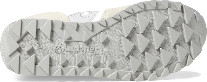 Saucony Originals Jazz Original Men's Classic Shoes White/Grey : Men's 11.5 - Women's 13 Medium, Rubber/Suede/Textile - Image 3