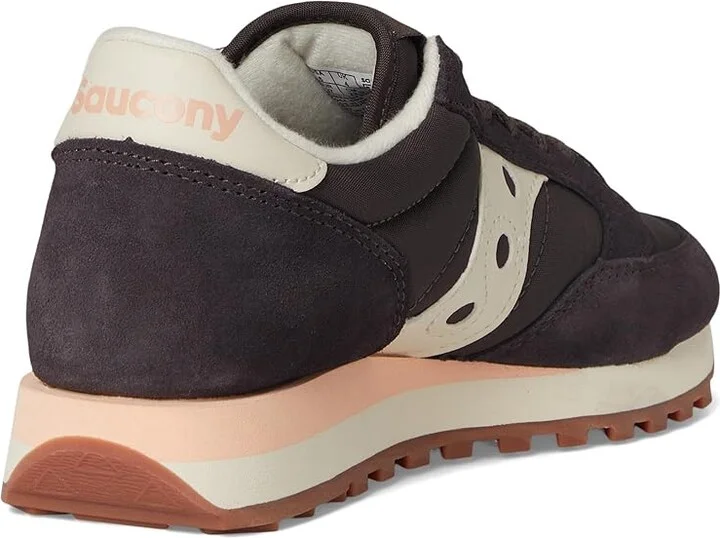 Saucony Originals Jazz Original Women's Classic Shoes Mud/Ivory : 6 B - Medium, Suede/Textile - Image 4