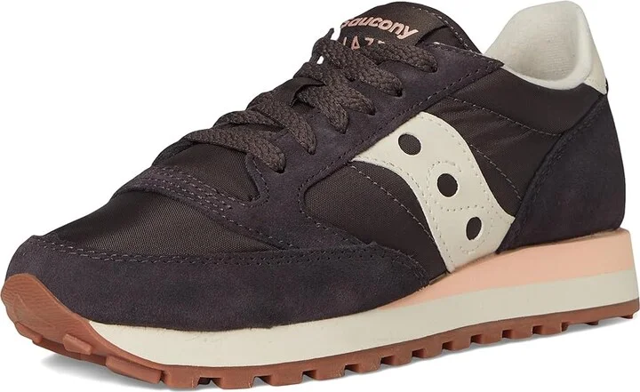 Saucony Originals Jazz Original Women's Classic Shoes Mud/Ivory : 6 B - Medium, Suede/Textile - Image 5